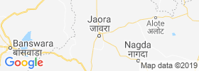 Jaora map